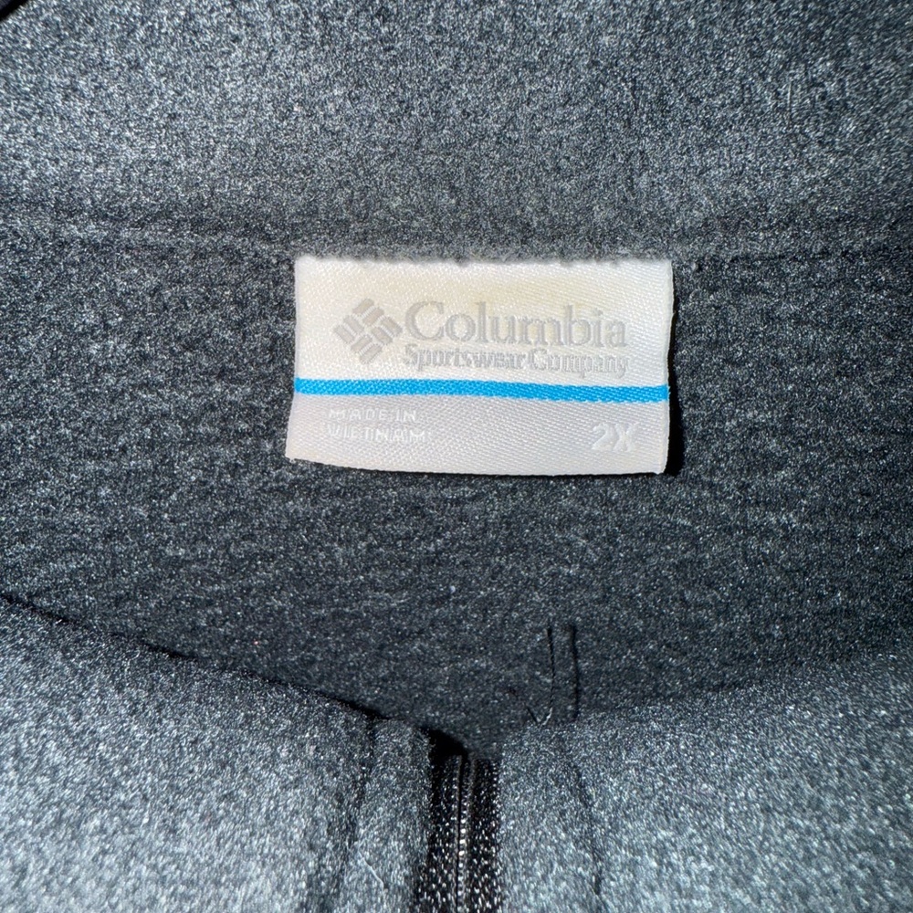 Columbia Women's Black Benton Springs™ Full Zip Fleece Jacket Size 2X - Picture 6 of 7